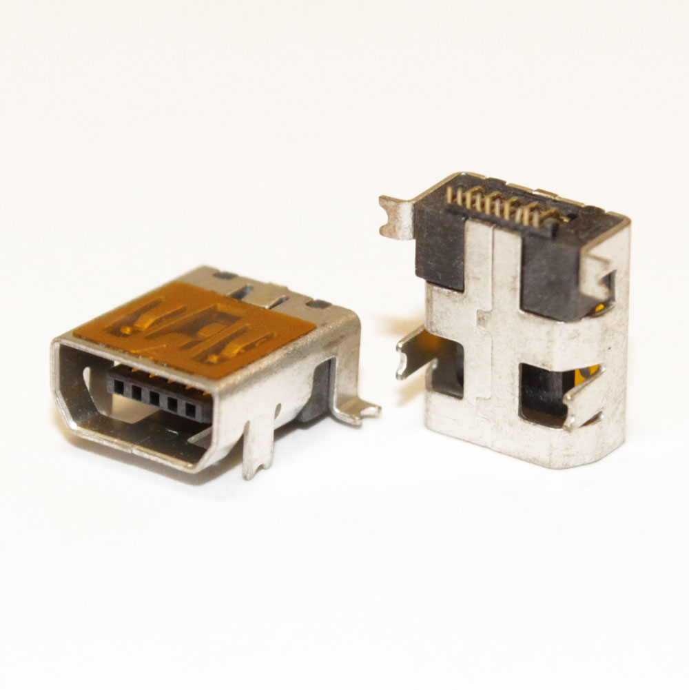 Гнездо mini USB 10pin,  на плату